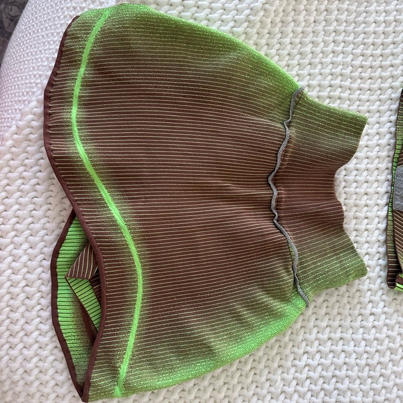 PH5 Green and Brown Ribbed Racerback Set - Picture 4 of 6
